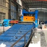 Máquina para enderezar bobinas de alta productividad con función de nivelación y corte transversal