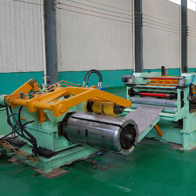 4000*2500*2500mm Descargador de alimentación de alisador para aplanamiento y corte transversal de chapa de acero