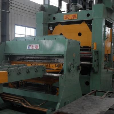 Máquina de corte de bobinas de acero de 3 a 12 mmx2000 mmx35 tx40/20 m/min para línea de corte transversal