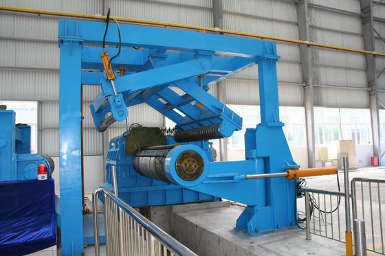 Linea de corte de bobinas de acero de peso de 28 T con máquina de afeitar de nivelación de desenrollamiento