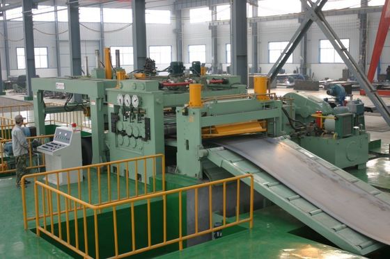 3 espesor de material 12 mm máquina de nivelación de bobinas móviles para cortar y paletizar