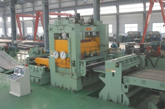 3 espesor de material 12 mm máquina de nivelación de bobinas móviles para cortar y paletizar