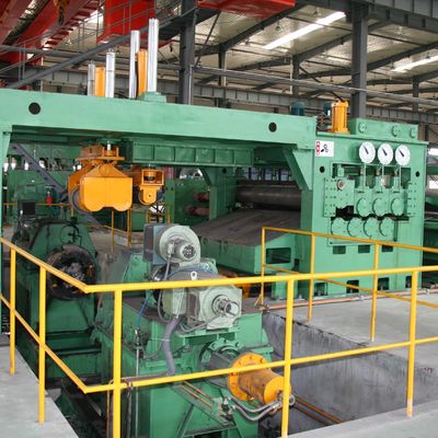 Máquina de corte de bobinas de acero laminado en caliente de 10-25 mm para nivelación y corte transversal de precisión