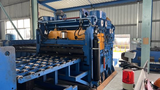 Máquina de corte de bobinas de acero laminado en caliente de 10-25 mm para nivelación y corte transversal de precisión