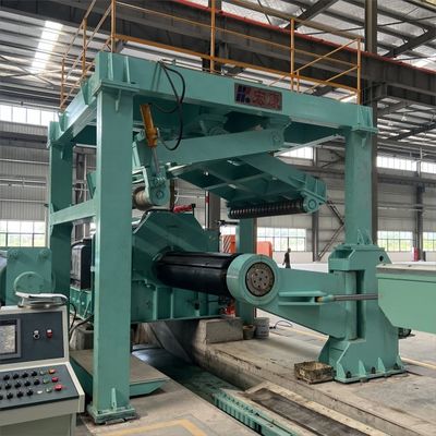 Línea de producción de corte cruzado de bobina de acero de 35T con velocidad de corte de 20-40m/min
