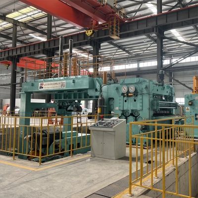 Línea de producción de corte cruzado de bobina de acero de 35T con velocidad de corte de 20-40m/min