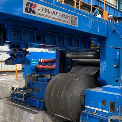Máquina para cortar placas de acero con componentes centrales PLC y velocidad de corte 0-20 m/min