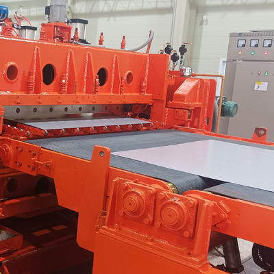 Máquina de corte de bobina de acero de corte de flexión de corte de bobina de acero para peso de bobina de 35T de 380V