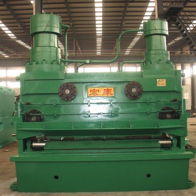 Máquina de corte de acero con capacidad de corte transversal de longitud fija y accionamiento por caja de engranajes