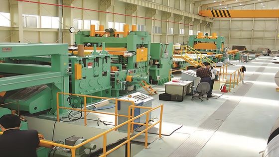 Máquina de corte de guillotina de 20T de peso de bobina de velocidad para corte de longitud fija de bobina de acero