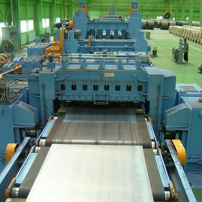 Equipo de corte cruzado de bobinas de acero de precisión para línea de producción