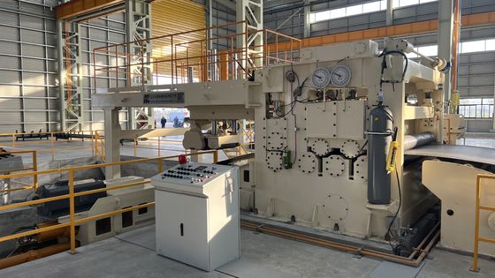 Máquina de rebobinado de nivelación de bobinas de acero de alta productividad para el procesamiento de chapa metálica lisa