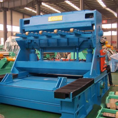 Máquina de cortar de acero con rodamiento para el corte transversal de bobinas de longitud fija