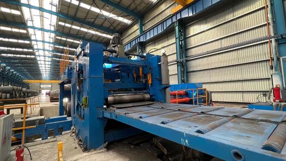 Máquina de retorcer para aplanar y nivelar las bobinas de acero para chapas metálicas o bobinas de acero