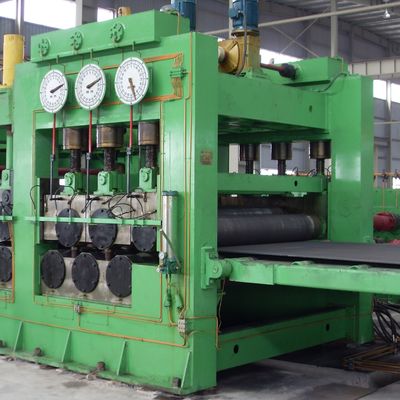 Fabricación de automóviles Línea de producción de nivelación y rebobinado de bobinas de acero 5000*3500*
