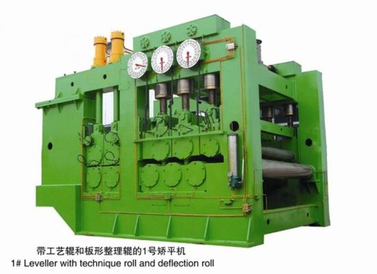 Fabricación de automóviles Línea de producción de nivelación y rebobinado de bobinas de acero 5000*3500*