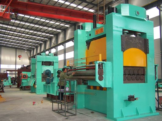 Nivelador de láminas metálicas o de bobinas de acero con estructura de acero y tamaño de 5000*3500*2500 mm