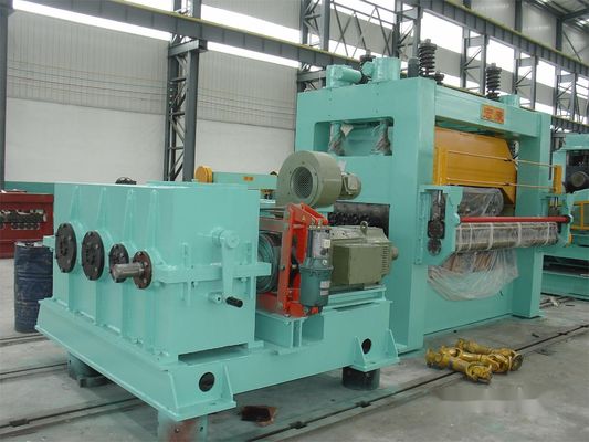 Línea de corte de bobina de acero con caja de engranajes Desenrollamiento de nivelación de corte a precio competitivo