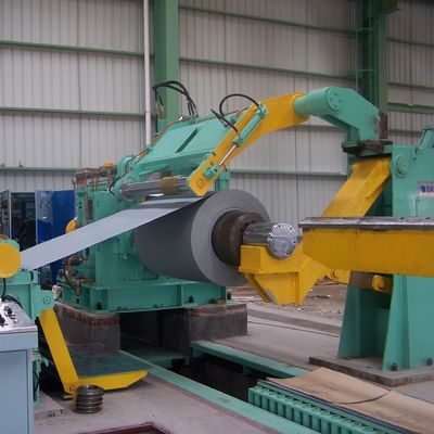Línea de corte de nivel para desenrollar la bobina de acero inoxidable avanzada para una alta productividad