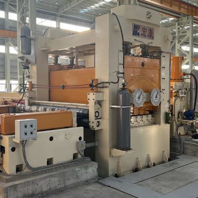 Desenrollador de bobina de acero y corte a longitud de línea de alta productividad Color personalizado