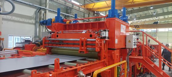 Máquina de corte a la longitud de cortes a gran velocidad de alta velocidad Ideal para el espesor del material de 0,25-2,3 mm