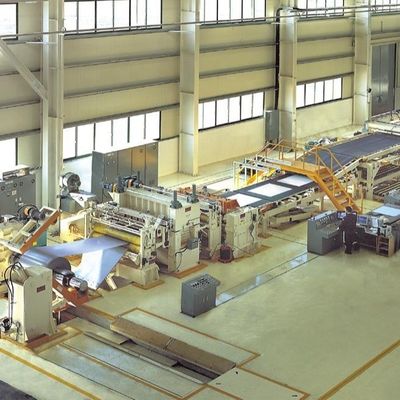 Máquina de corte de bobinas de acero con 380V y espesor de material de 3 mm