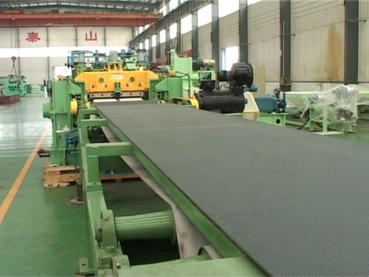 Línea de producción de cizallas voladoras de bobinas metálicas de minería energética con velocidad de corte de 0,3-2,5x800