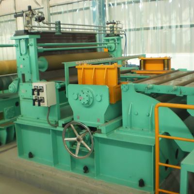 Máquina de corte de línea de recorte de bobina de acero de anchura de 5000 mm para desenrollar y nivelar