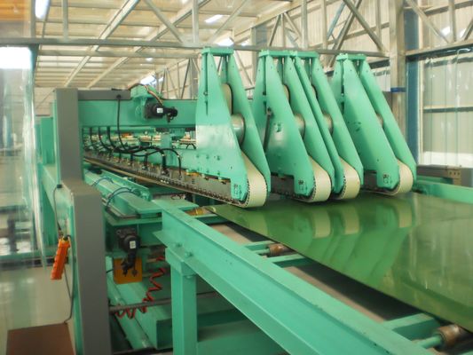 Máquina de corte de línea de recorte de bobina de acero de anchura de 5000 mm para desenrollar y nivelar