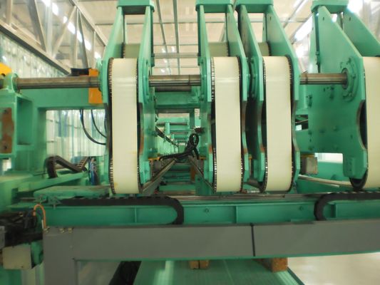 Máquina de corte de línea de recorte de bobina de acero de anchura de 5000 mm para desenrollar y nivelar