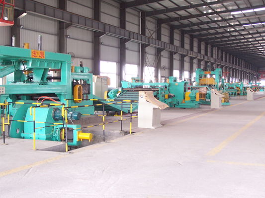 Máquina automática de corte de bobinas de acero para bobinas de 35T