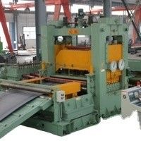 Máquina automática de corte de bobinas de acero, de desenrollamiento, nivelación y afeitado, de 380 voltios