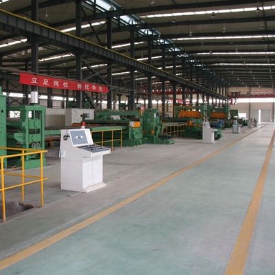 Línea de corte automática de bobinas de acero competitiva con máquina de afeitar nivelación de desenrollamiento