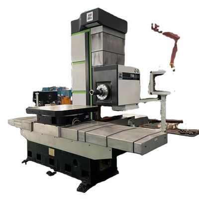 Máquina de fresado de brocado horizontal controlada por motor de husillo de 15 kW para grandes proyectos