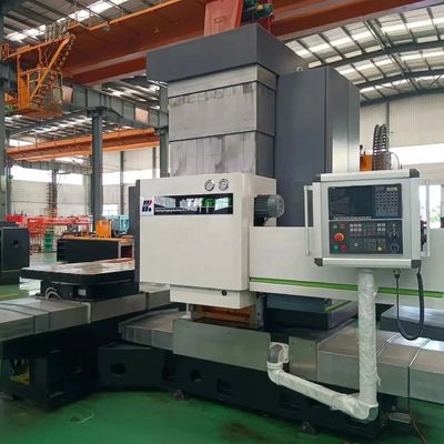 Máquina de fresado de brocado horizontal controlada por motor de husillo de 15 kW para grandes proyectos