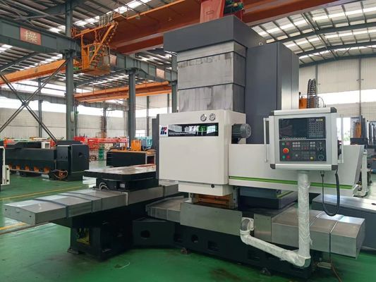 Control remoto de molde de metal PLC Máquina de fresado horizontal de perforación de 700 mm Viaje de mesa