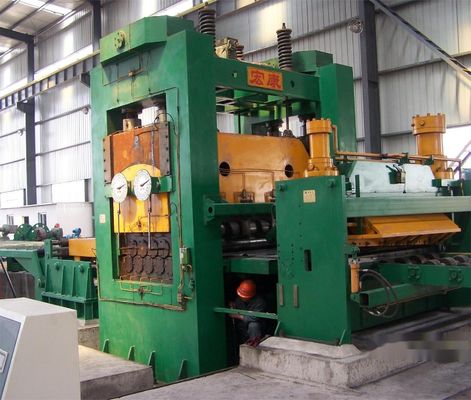 Máquina automática de corte de líneas de recubrimiento de bobinas de acero, desenrollamiento, nivelación y afeitado