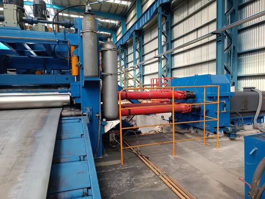 Máquina de corte de bobinas de acero de 25 mm para el proceso de corte y enderezamiento de bobinas de precisión