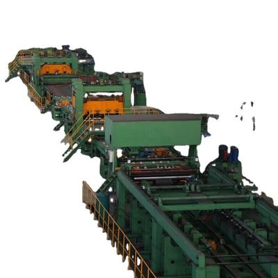 Línea de corte de bobinas para la máquina de corte de bobinas de acero de 25 mm y la máquina de enderezar bobinas