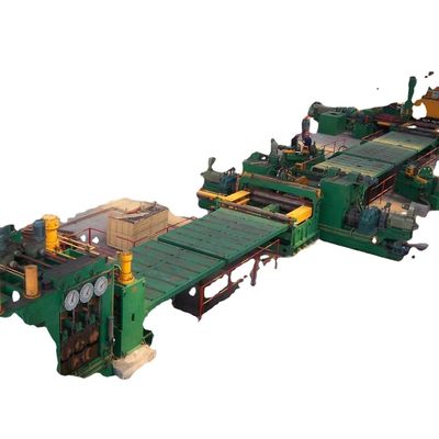 Máquina de cortar bobinas de acero nivelador para desenrollar bobinas de acero nivelador y de afeitar