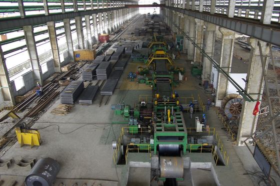 8-25mm máquina de corte de bobina de acero bobina de corte de línea bobina máquina de enderezamiento niveladora máquina de chapa de acero