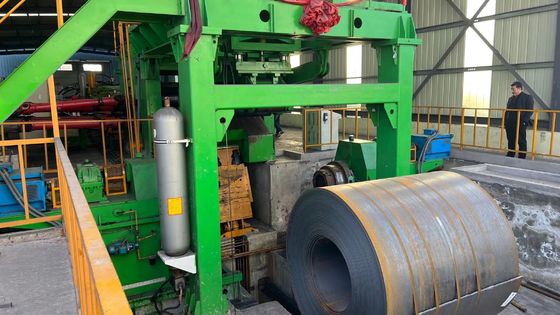 75kw de potencia nominal de la placa de acero de desecho de la bobina de corte de la máquina para 2000-12000 mm de ancho de corte