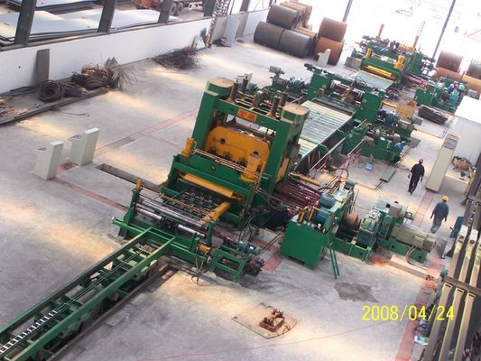 25mm nivelación de chapa de acero máquina bobina de nivel de acero máquina de corte de bobina para la minería de energía condición