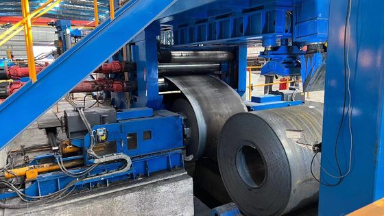 20-40m/min Velocidad de corte Línea de producción de corte de bobinas metálicas para chapa media y gruesa