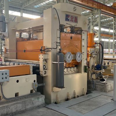 Máquina de aplanamiento de alta productividad para enderezar y cortar la hoja de acero