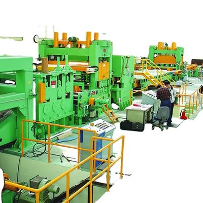 Desenrollador de bobina gruesa de molino de acero con tecnología de corte automático y control de longitud