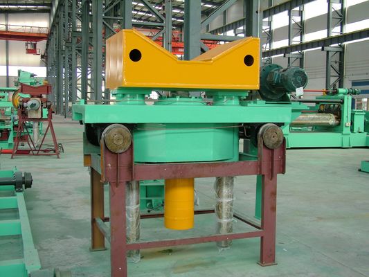 Desenrollador de bobina gruesa de molino de acero con tecnología de corte automático y control de longitud