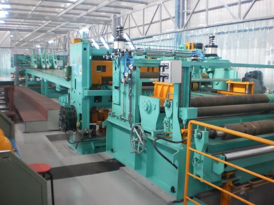 Línea de producción de nivelación y afeitado de desenrollamiento CNC de 380 V para enderezar bobinas de acero