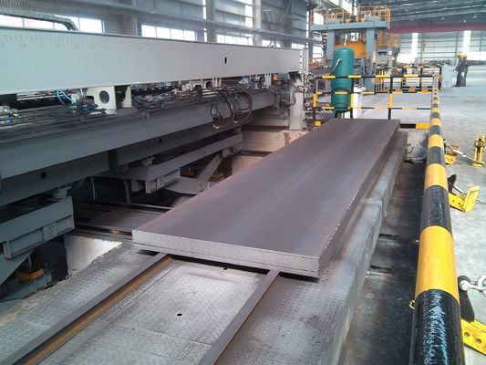 Máquina de nivelación y corte transversal de placas de espesor de 25 mm con rodamiento de componentes de núcleo estable