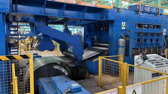 Decoiler de bobinas de acero cortadas a longitud para desenrollar y cortar bobinas de acero